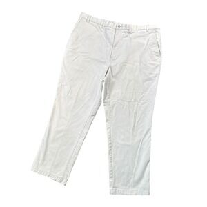 VTG Roundtree‎ & Yorke Mens Stone Chino Pants Preppy Old Money Ivy League 42x28